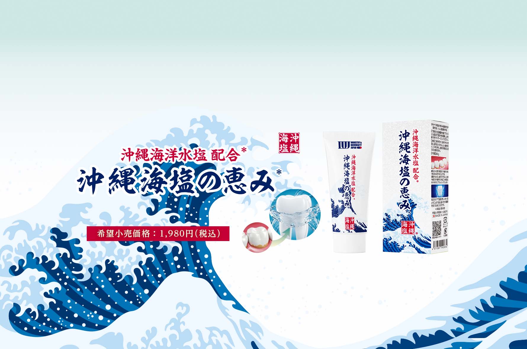 海塩の恵みバナー